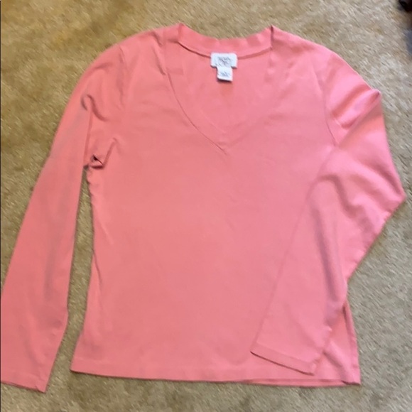 LOFT Tops - Loft soft v neck knit shirt